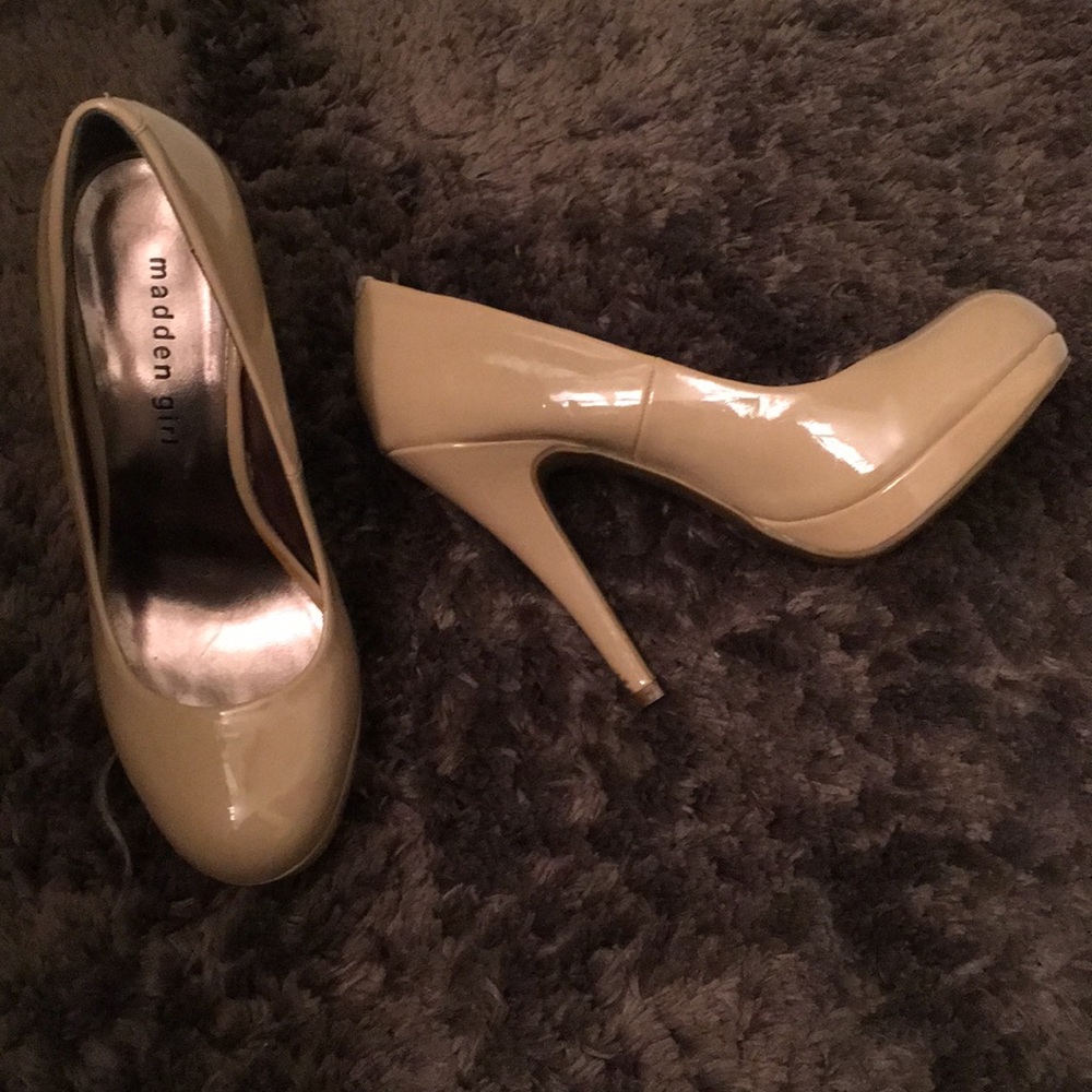 Madden Girl Bree Nude Heels